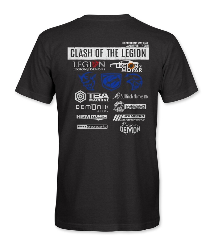 CLASH OF THE LEGION EVENT T-SHIRT