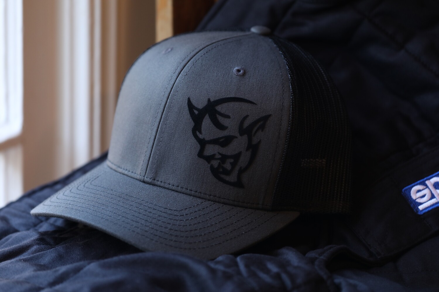 LEGION MADE 2018 OG DEMON DARK GRAY/BLK TRUCKER CAP