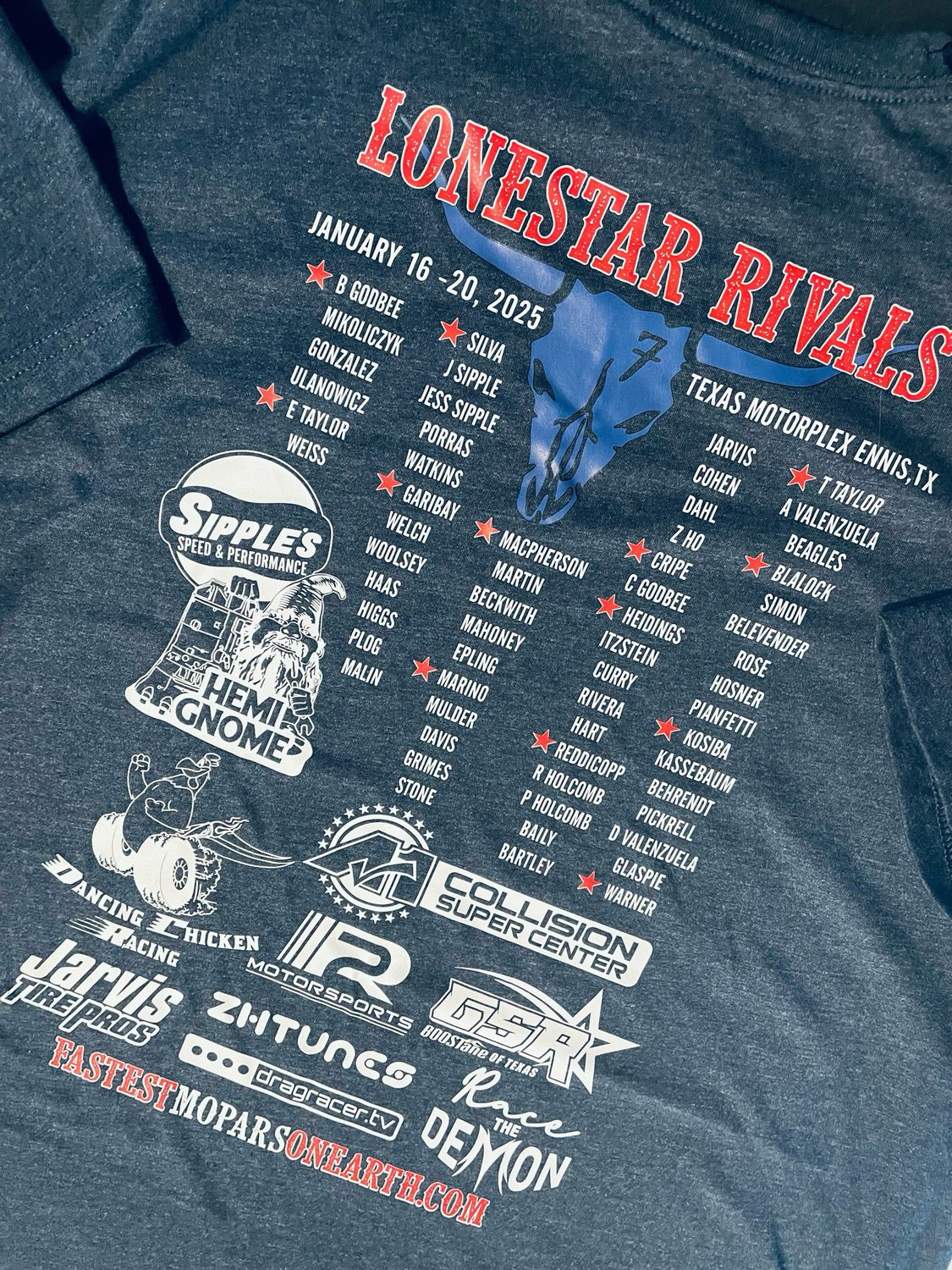 2025 LONESTAR RIVALS T-SHIRT