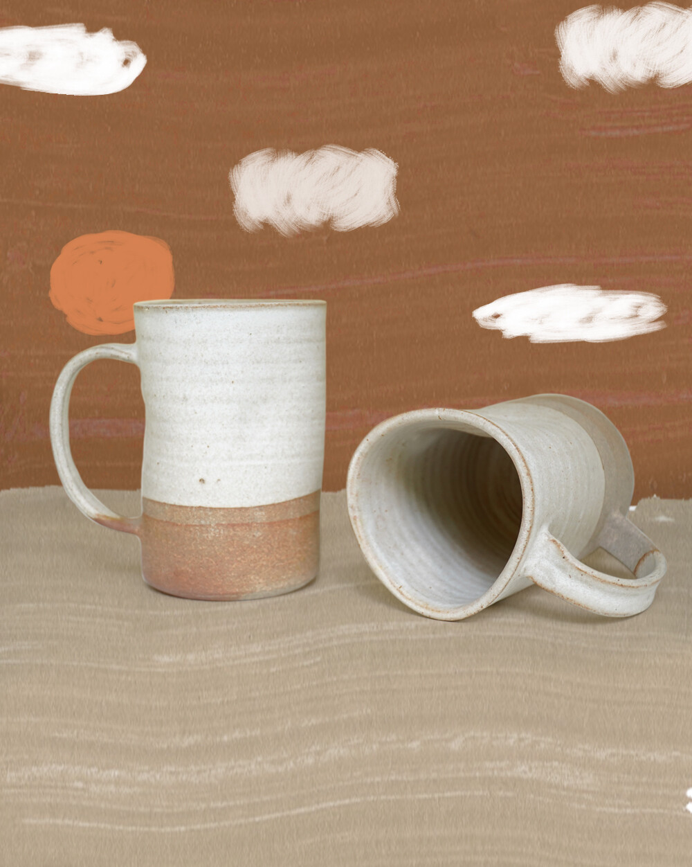 Ocean Sand Pint Mug
