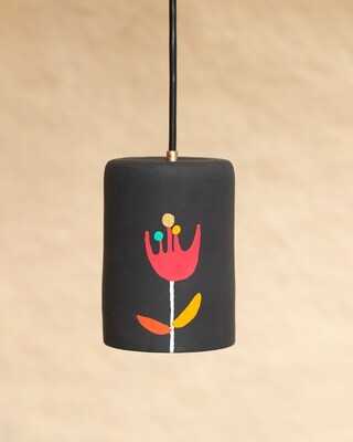 Hibiscus Terracotta Pendant Lamp