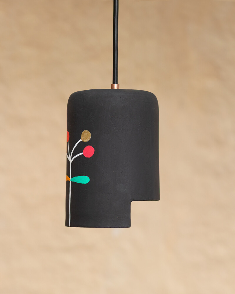 Dandelion Wish Terracotta Pendant Lamp