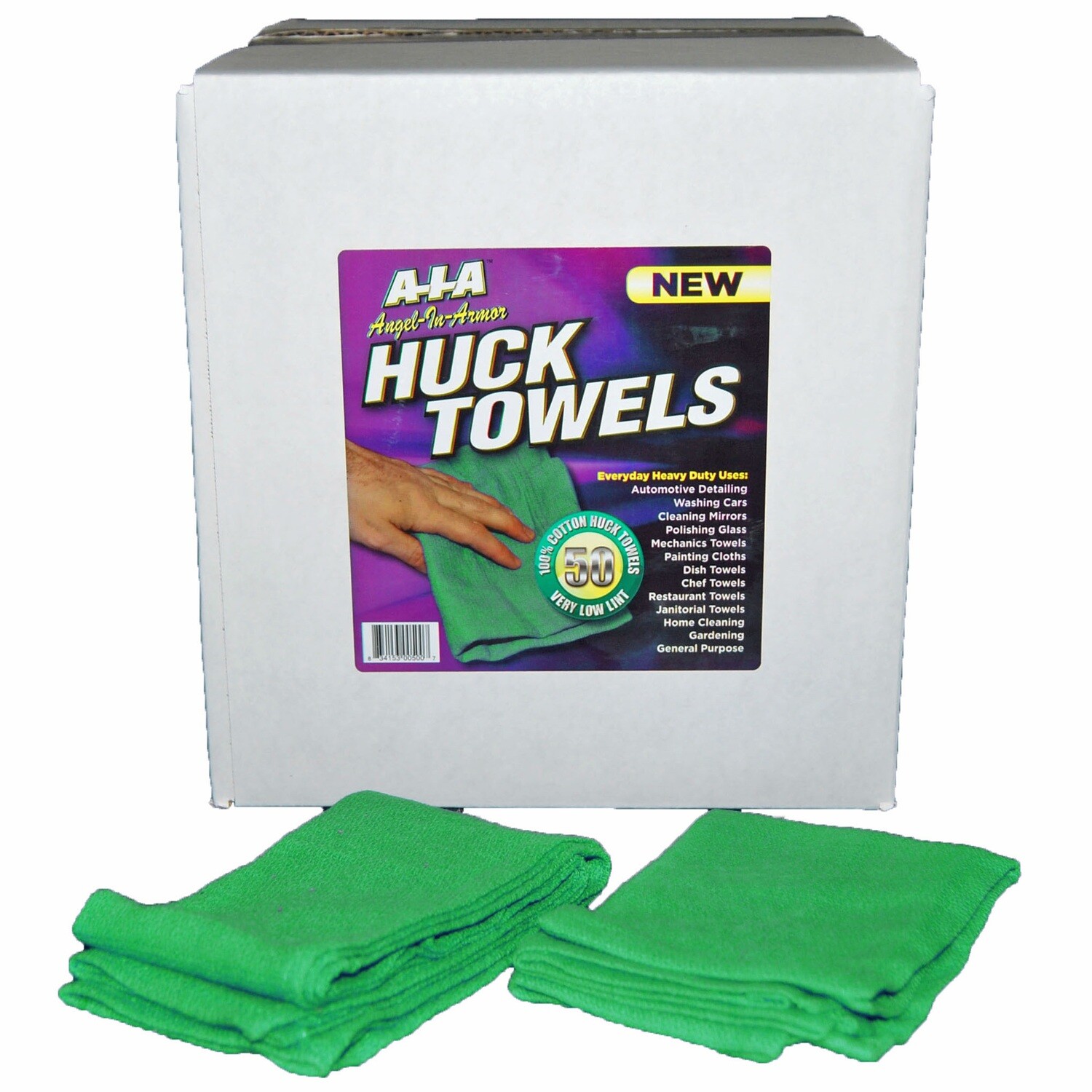 50 New Blue Huck Surgical Towels