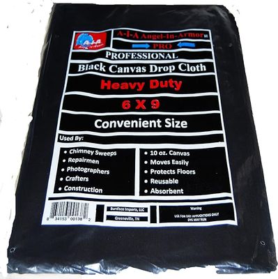 Canvas Drop Cloths (Natural and Black)