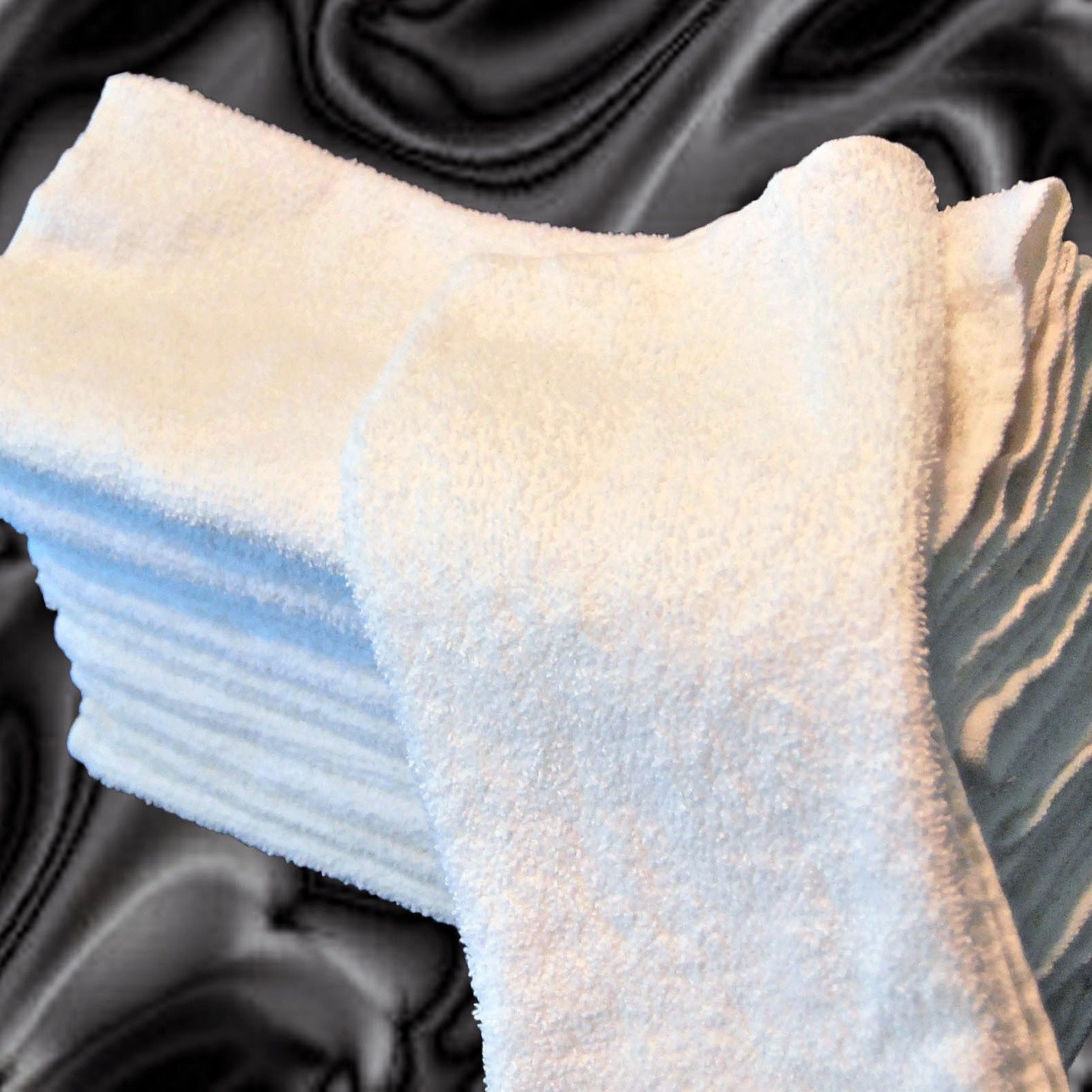 1 Doz. White Terry Hand Towels 100% Cotton/ 16 X 27 / 3 lb. per Doz.  Salon, Gym Towels
