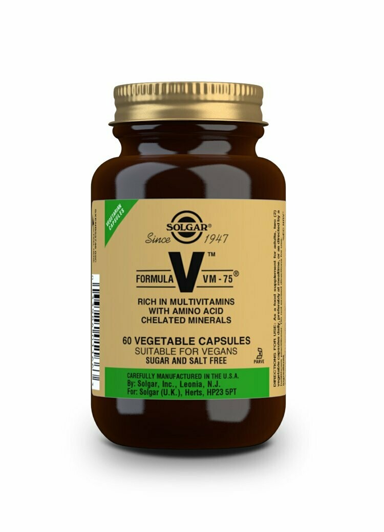SOLGAR Fórmula VM-75 - 60 Cápsulas vegetales