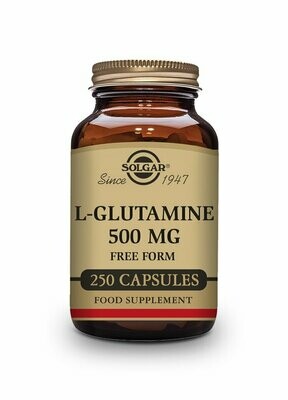 SOLGAR L-Glutamina 500 mg - 250 Cápsulas vegetales