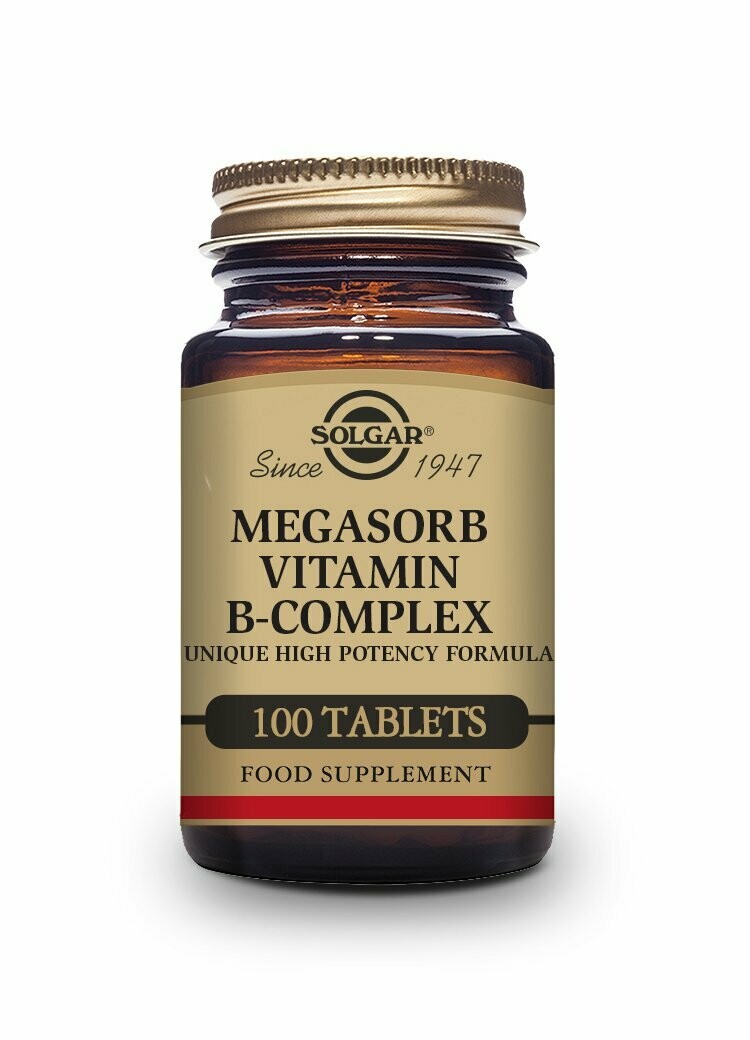 SOLGAR Megasorb Vitamina B-Complex 50 - 50 Comprimidos