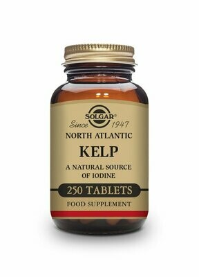 SOLGAR Kelp del Atlántico Norte (yodo) - 250 Comprimidos