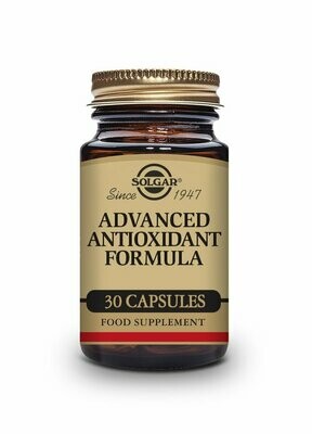 SOLGAR Fórmula Antioxidante Avanzada - 30 Cápsulas vegetales