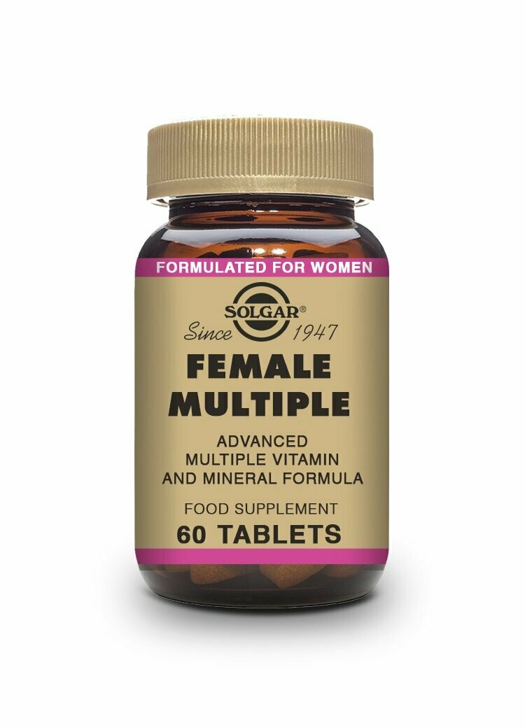 SOLGAR Female Múltiple - 60 Comprimidos