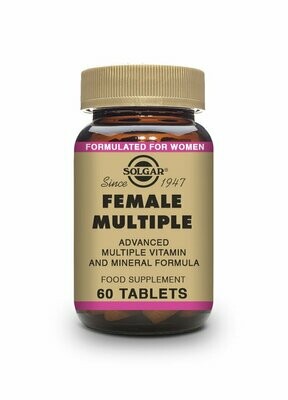 SOLGAR Female Múltiple - 60 Comprimidos