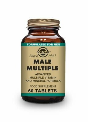 SOLGAR Male Múltiple (complejo para el hombre) - 60 Comprimidos