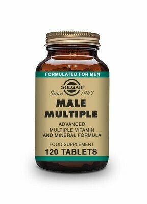 SOLGAR Male Múltiple (complejo para el hombre) - 120 Comprimidos