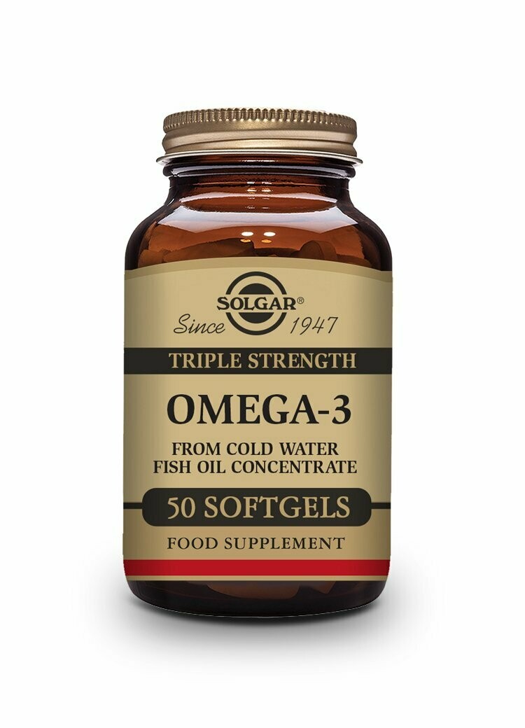 SOGAR Omega-3 "Triple Concentración" - 50 Cápsulas blandas