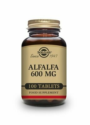SOLGAR Alfalfa 600 mg - 100 Comprimidos