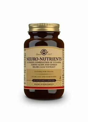 SOLGAR Neuro Nutrientes - 60 Cápsulas vegetales