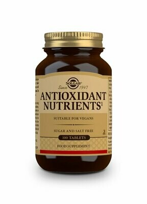SOLGAR Nutrientes Antioxidantes - 100 Comprimidos