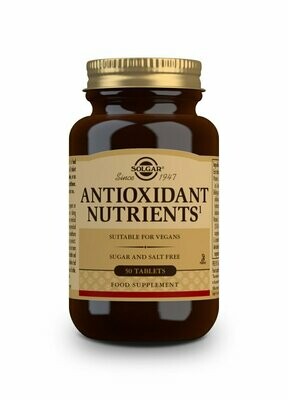 SOLGAR Nutrientes Antioxidantes - 50 Comprimidos