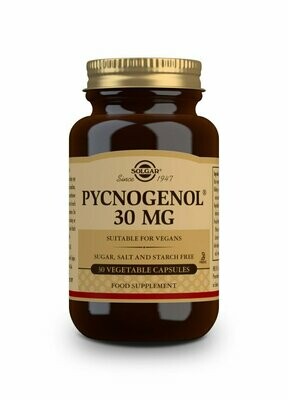 SOLGAR Pino 30 mg. Extracto de Corteza de Pino y Pycnogenol® - 30 Cápsulas vegetales