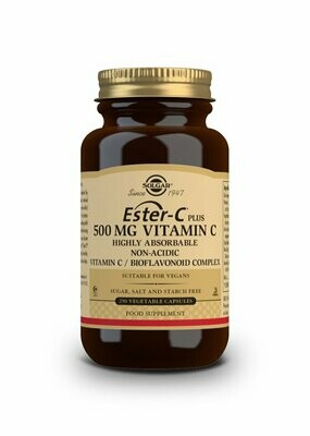 SOLGAR Ester-C® Plus Vitamina C 500 mg - 250 Cápsulas vegetales