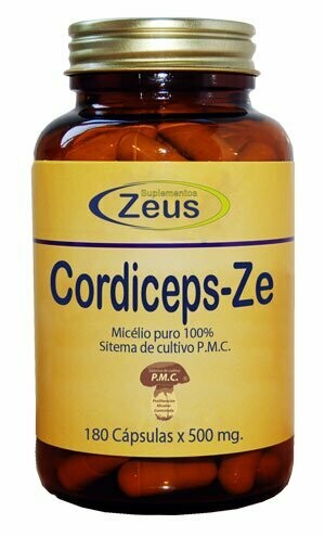 Cordyceps ZE 180 cápsulas Zeus