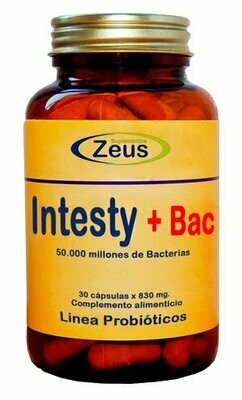 Zeus Intesty+Bac 30 capsulas Probiótico