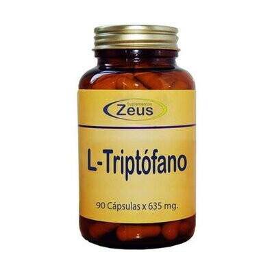 Zeus - L-Triptófano complemento alimenticio a base de triptófano, vitaminas y minerales. 90Cápsulas