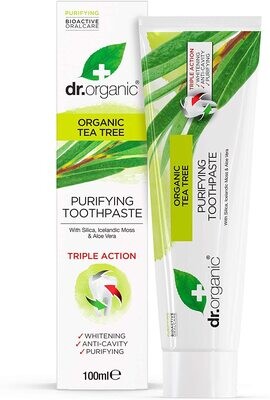 Dr. Organic Dentrifico Árbol Te 1 Unidad 300 g Dr. Organic