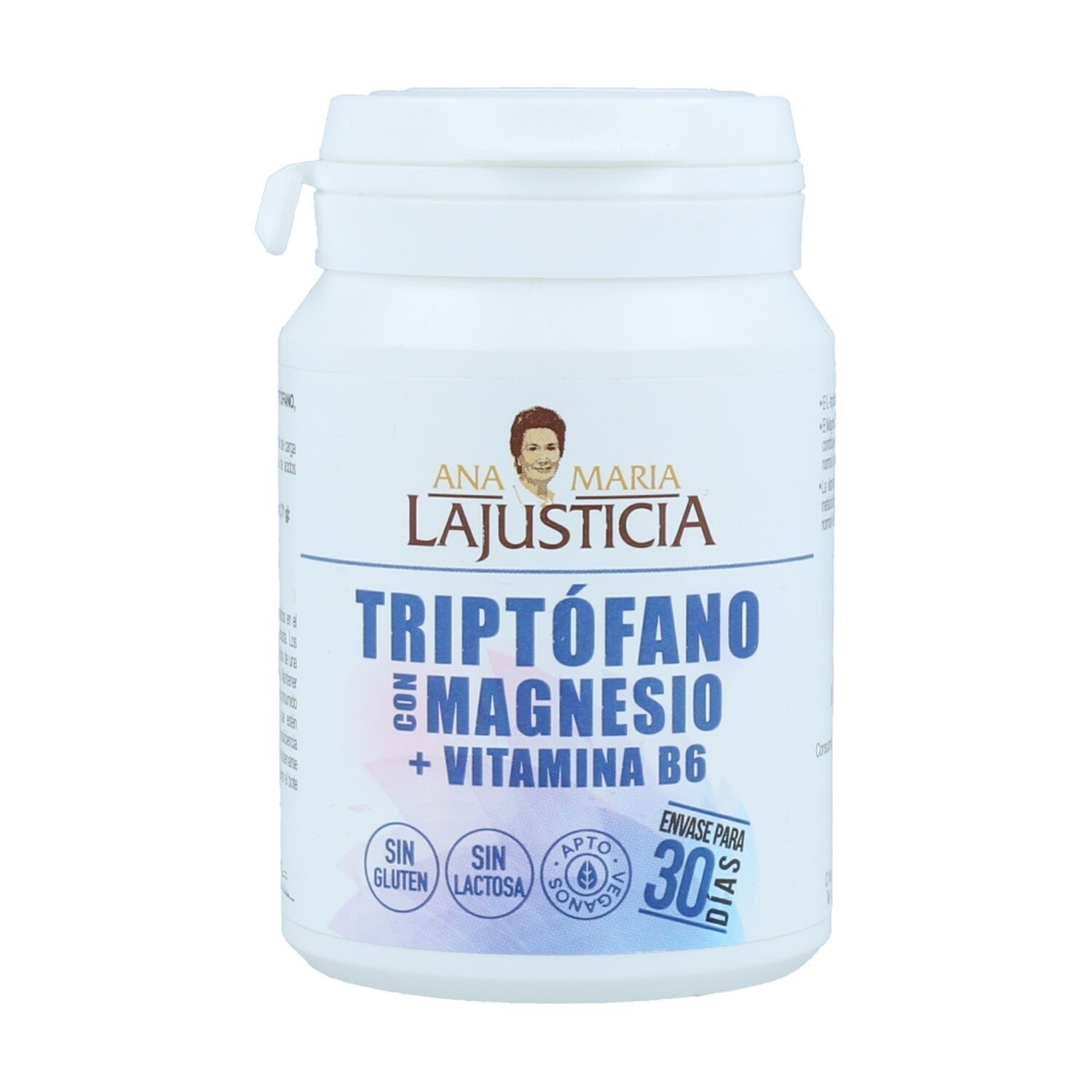 Triptófano con magnesio + Vitamina B6 Ana María Lajusticia