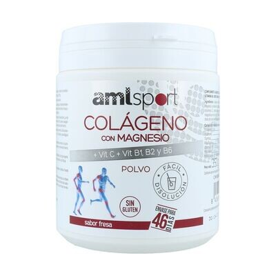 Colágeno con Magnesio y Vitamina C + B1 B2 B6 Amlsport Ana María Lajusticia