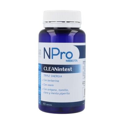 NPro Cleanintest (limpieza intestinal) 60 cápsulas