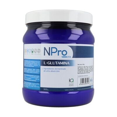 NPro L-Glutamina (regeneración intestinal)
300 g
