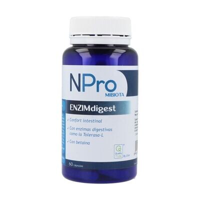 NPro Enzimdigest (enzimas digestivas) 60 cápsulas