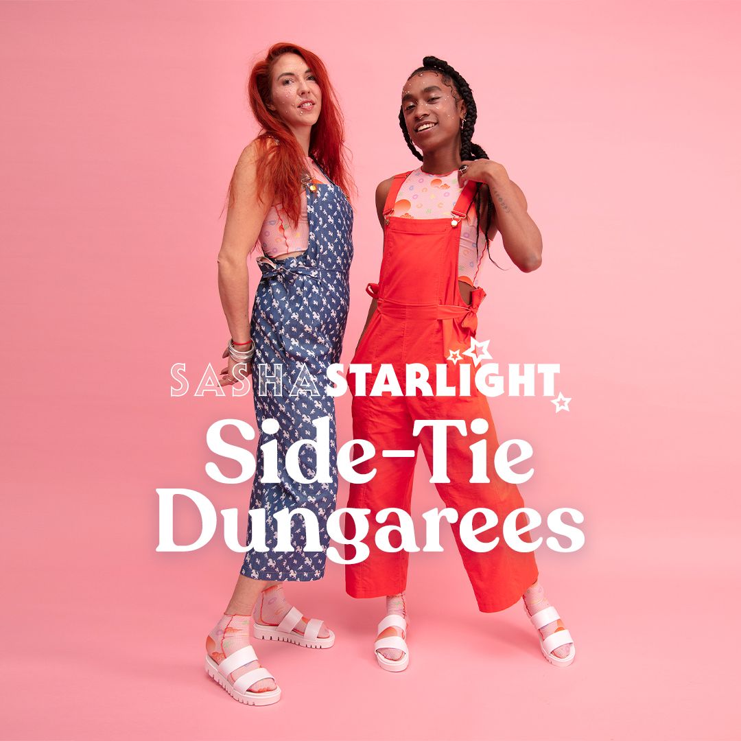SST - Side tie dungarees