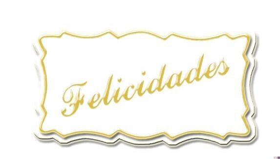R. 500u "Felicidades"