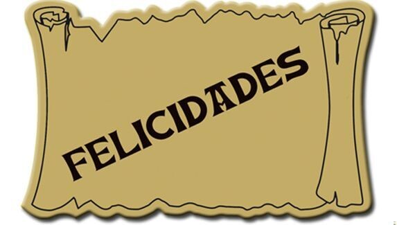 R. 500u "Felicidades"