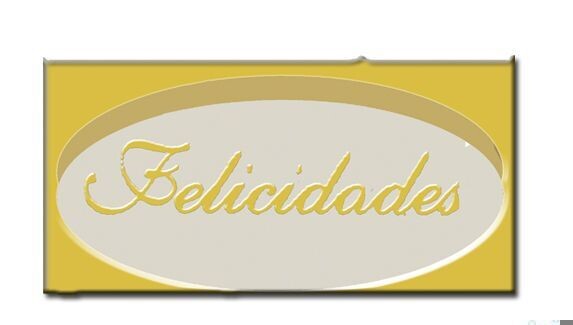 R. 500u "Felicidades"