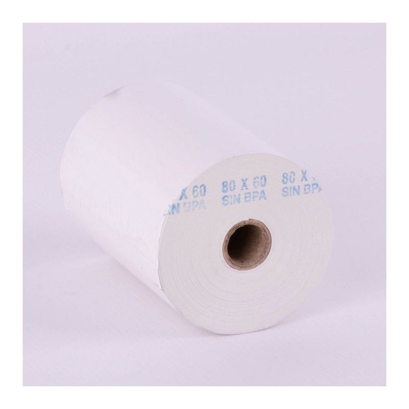 ROLLOS PAPEL TÉRMICO 80x60x12mm