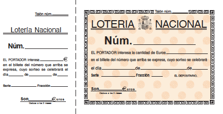LOTERIA 1/3 DEL FOLIO