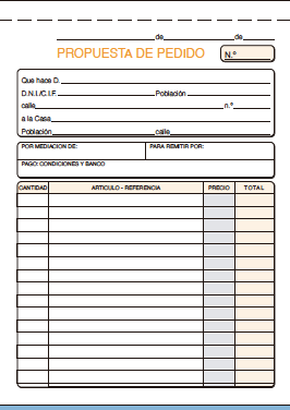 PEDIDOS 1/4 NAT. TRIPL. AUTOCOP.