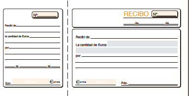 RECIBOS 1/3 DEL FOLIO