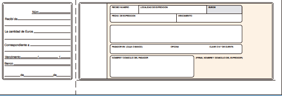 RECIBOS PARA BANCOS CON MATRIZ