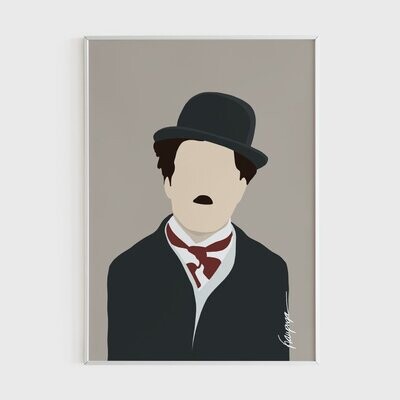 Ilustración Charles Chaplin