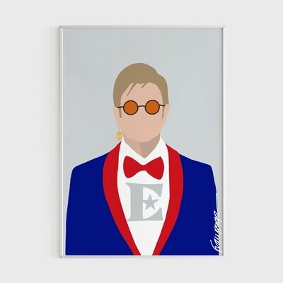 Ilustración Elton John