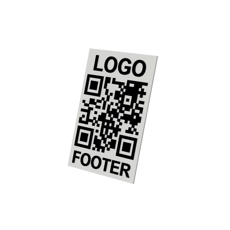 Large QR code B&W [Personalized]