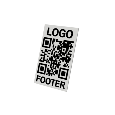 Large QR code B&W [Personalized]