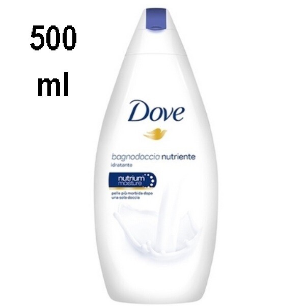 DOVE BAGNODOCCIA 500ML ORIGINAL NUTRIENTE E IDRATANTE