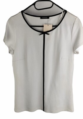 Maglietta elegante  Orsay bianca maniche corte Taglia M