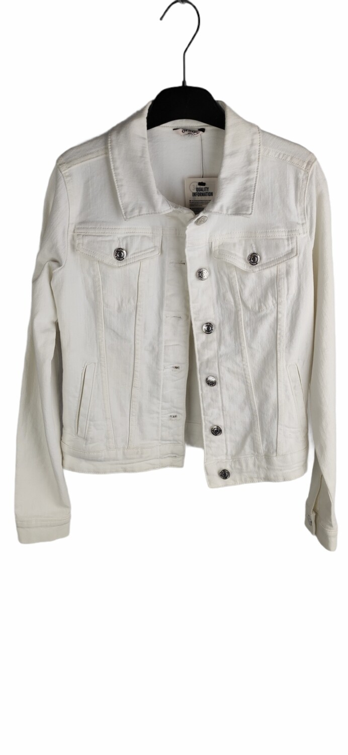 Giacca Orsay  di jeans colore bianco Taglia 34